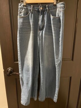 Light Blue wide Leg Jeans